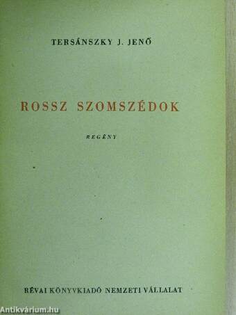 Rossz szomszédok