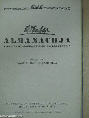 Új Ember Almanachja 1948.