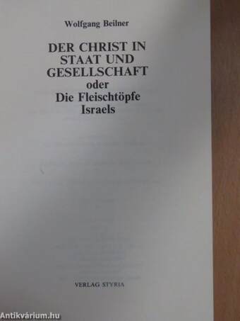 Der Christ in Staat und Gesellschaft