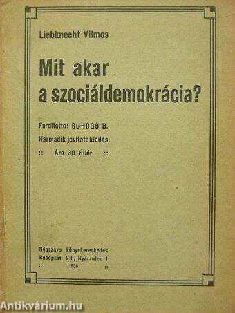 Mit akar a szociáldemokrácia?