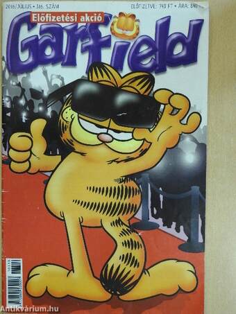 Garfield 2016. július