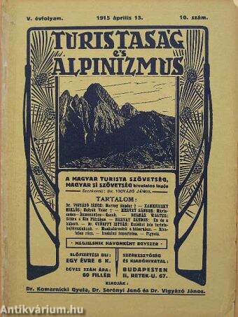 Turistaság És Alpinizmus 1915. április 15.
