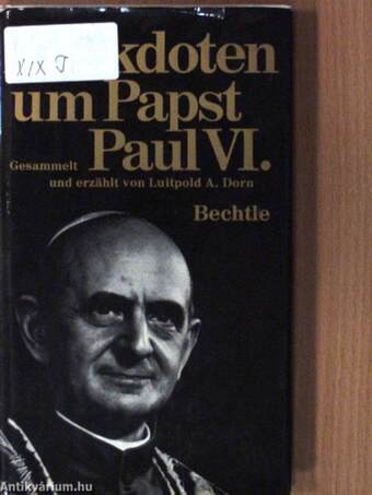 Anekdoten um Papst Paul VI.