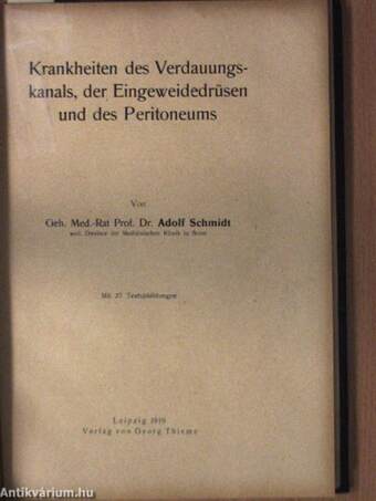 Krankheiten der Harnorgane/Krankenheiten des Verdauungskanals, der Eingeweidedrüsen und des Peritoneums/Krankenheiten der Kreislaufsorgane/Die Krankenheiten der Leber mit Einschluß der hepatolienalen Affektionen