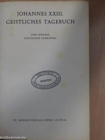 Geistliches Tagebuch