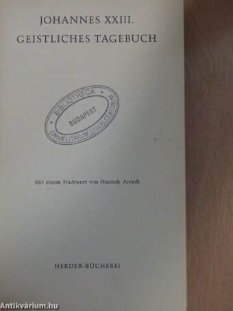 Geistliches Tagebuch