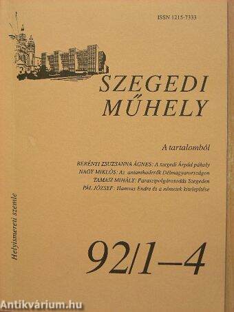 Szegedi műhely 1992/1-4.