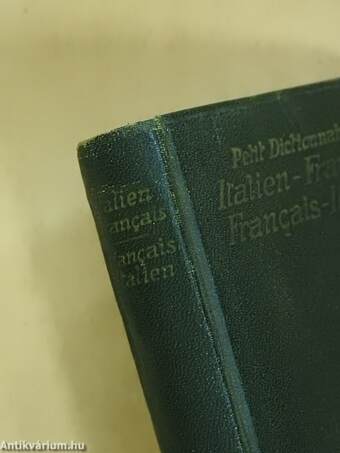 Nouveau dictionnaire italien-francais et francais-italien