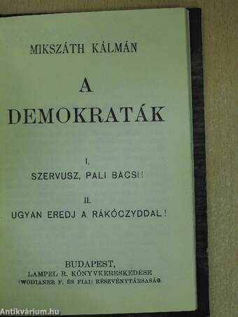 Beszterce ostroma/A demokraták