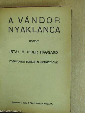 A vándor nyaklánca