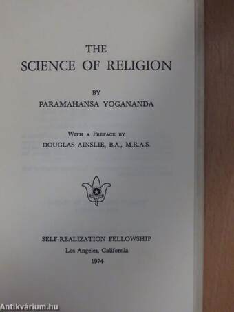 The Science of Religion