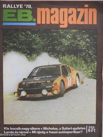 Rallye '78. EB-magazin