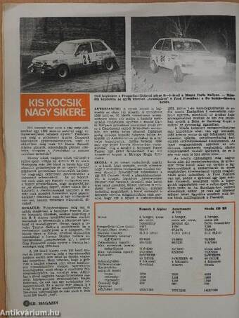 Rallye '78. EB-magazin