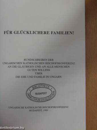 Für glücklichere Familien!