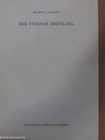 Der Stumme Frühling