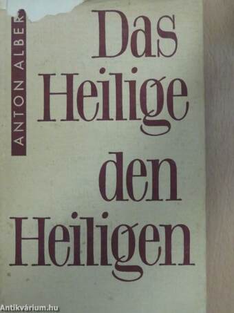 Das Heilige den Heiligen