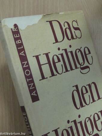 Das Heilige den Heiligen