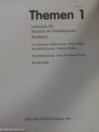 Themen 1 - Kursbuch