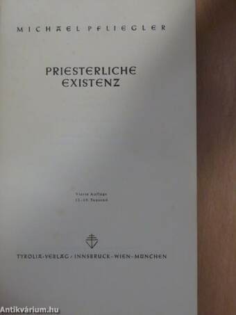 Priesterliche Existenz