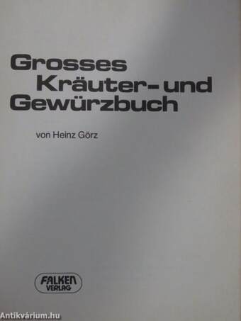 Grosses Kräuter- und Gewürzbuch