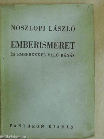 Emberismeret és emberekkel való bánás