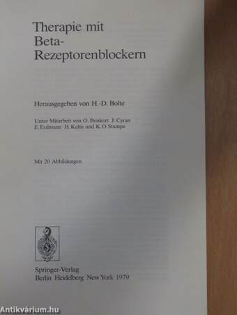 Therapie mit Beta-Rezeptorenblockern