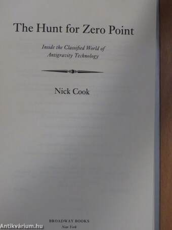 The Hunt for Zero Point