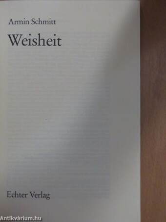 Weisheit