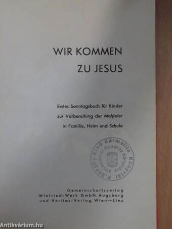 Wir kommen zu Jesus