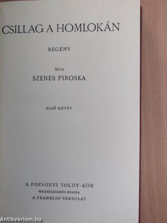 Csillag a homlokán I-II./Mi közöm hozzá? I-II./Mégsem történt semmi/Hangok a távolból/Szlovenszkói magyar elbeszélők/Égő csipkebokor/Zöld hegyek balladája/Két part közt fut a víz...