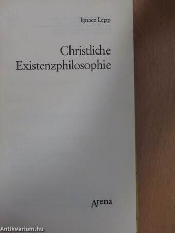 Christliche Existenzphilosophie