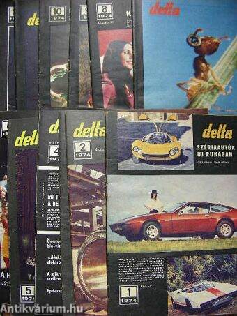 Delta 1974. január-december