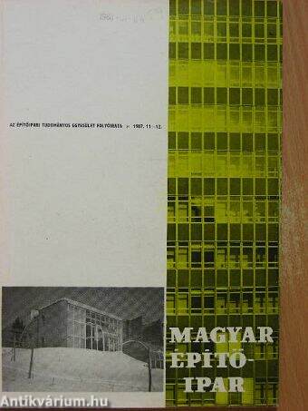 Magyar Építőipar 1987/11-12.