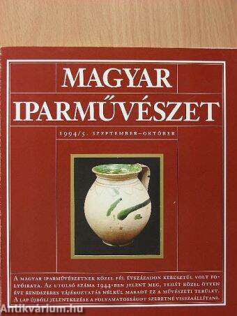 Magyar Iparművészet 1994/5.