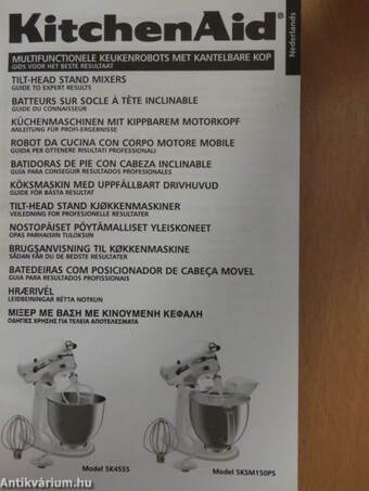 KitchenAid Model 5K45SS/Model 5KSM150PS