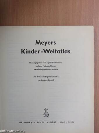 Meyers Kinder-Weltatlas