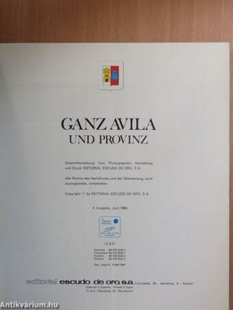 Ganz Avila und Provinz