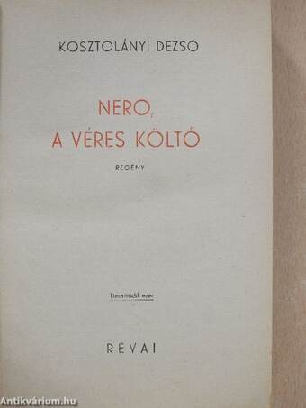 Nero, a véres költő