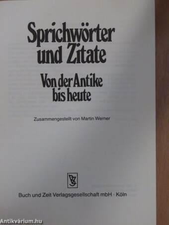 Sprichwörter und Zitate