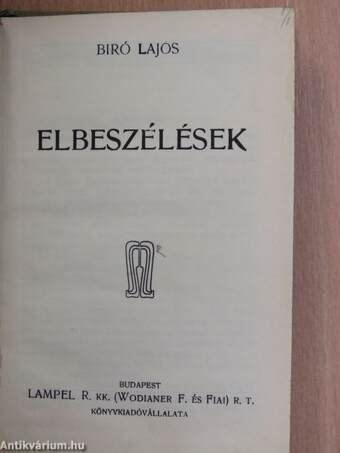 Elbeszélések