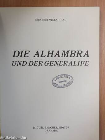 Die Alhambra und der Generalife