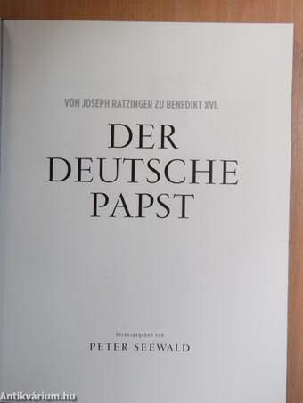 Der deutsche Papst