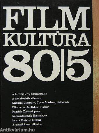 Filmkultúra 1980. szeptember-október