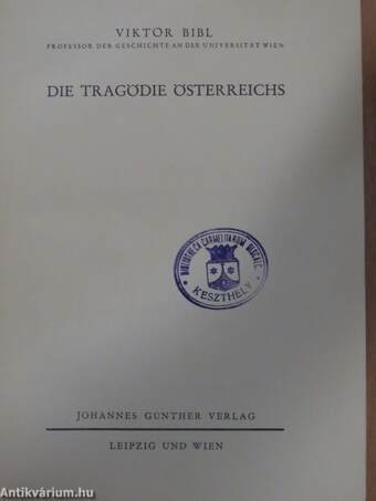 Die Tragödie Österreichs