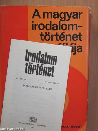 A magyar irodalomtörténet bibliográfiája 1-10.