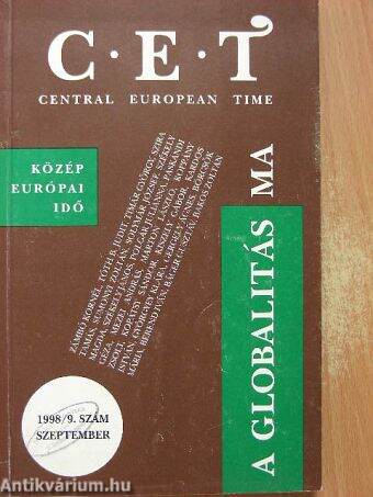 C.E.T Central European Time 1998. szeptember