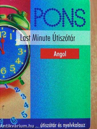 Pons Last Minute Útiszótár - Angol