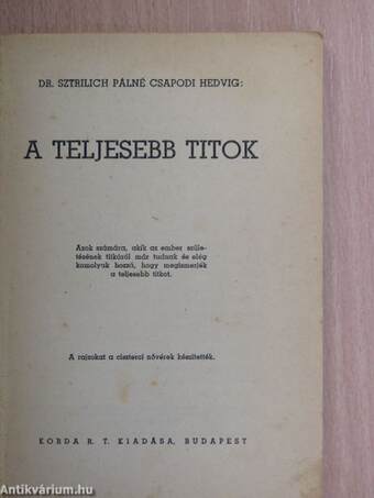 A teljesebb titok