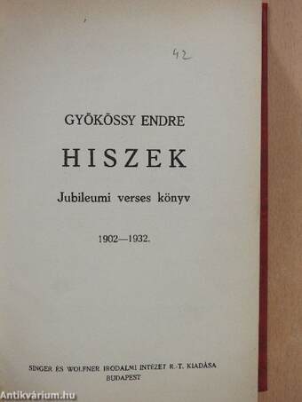 Hiszek 1902-1932