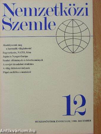 Nemzetközi Szemle 1981. december